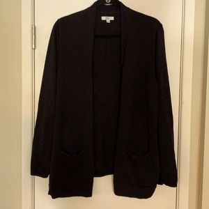 Croft & Barrow black long sleeved sweater size XXL